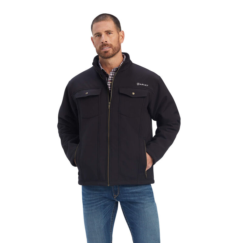 Chaqueta Ariat Vernon Sherpa Negras Hombre - Chile 531-ZCVUMO